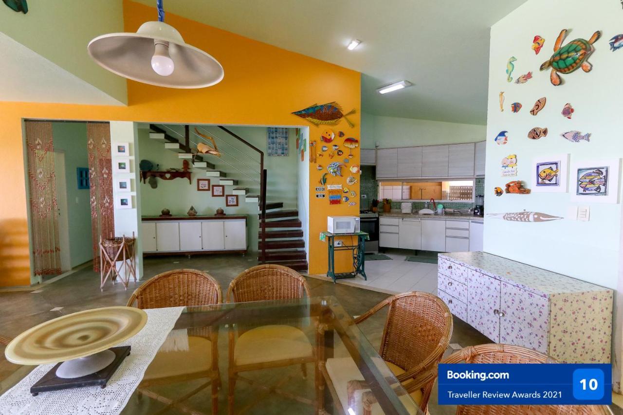 Casa A Beira Mar Com 4 Suites E Muito Conforto Порту-де-Галиньяш Экстерьер фото