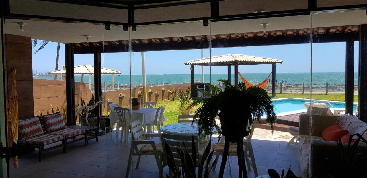 Casa A Beira Mar Com 4 Suites E Muito Conforto Порту-де-Галиньяш Экстерьер фото